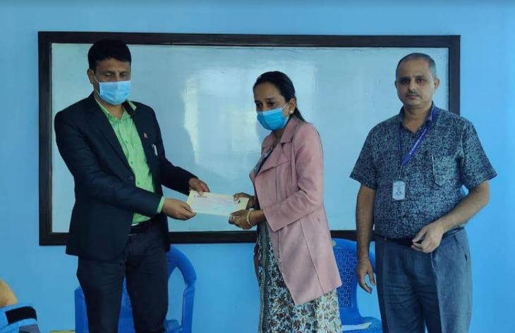 नेशनल लाइफद्धारा पोखरामा एकैदिनमा तीन बीमा दाबी भुक्तानी