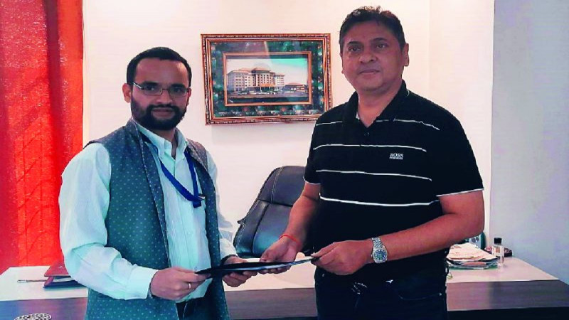 कुमारी बैंक र पवन मिष्ठान भण्डारबीच सम्झौता