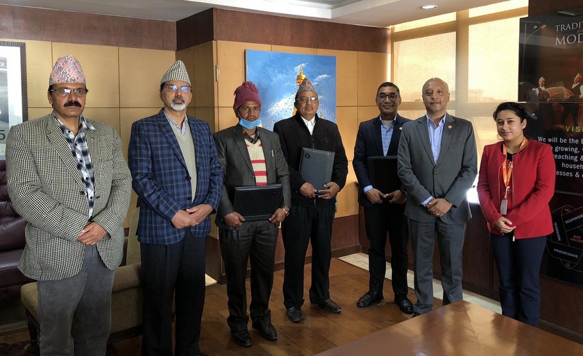 लक्ष्मी बैंकद्धारा दुई गाउँपालिकासँग सम्झौता, सहुलियतपूर्ण कृषि कर्जा प्रवाह गर्ने