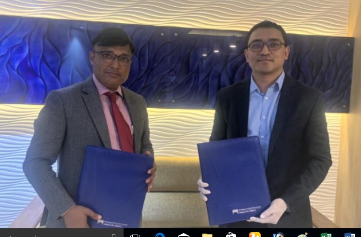 माछापुच्छ्रे बैंकले “कर्पोरेट पे” प्रणाली सुरु गर्न नेपाल क्लियरिङ्ग हाउससँग गर्यो सहकार्य