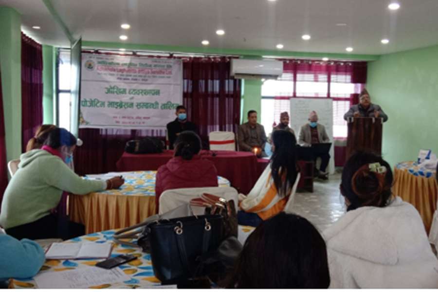 आँधीखोला लघुवित्तद्धारा जोखिम व्यवस्थापन तालिम सम्पन्न