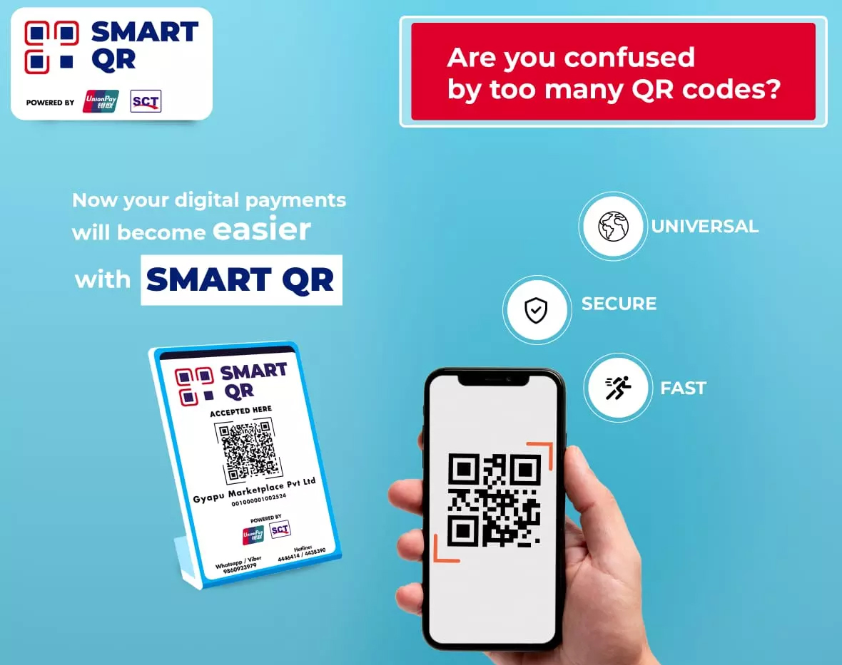 एसटिसी नेटवर्कको स्मार्ट क्युआर सञ्चालनमा