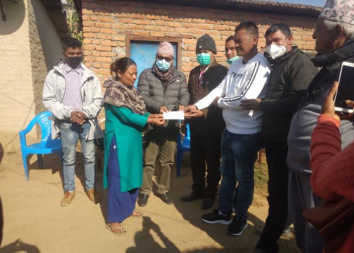 एशियन लाइफद्धारा मृत्यु बीमा दाबी भुक्तानी रकम हस्तान्तरण