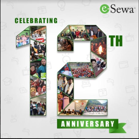 इसेवा १२ औं वर्षमा, खाता खोल्नेको संख्या ४० लाख नाघ्यो,  एजेन्ट नेटवर्क एक लाख भन्दा माथि