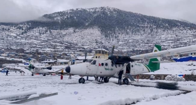पोखरा-जोमसोम हवाई उडान २ महिनासम्मका लागि बन्द
