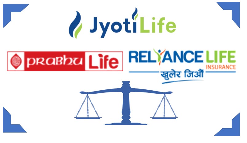 आईपीओ आउँदै गरेको ज्योति लाइफ र आईपीओ आईसकेको प्रभु लाइफ र रिलायन्स लाइफलाई दाँजेर हेर्दा