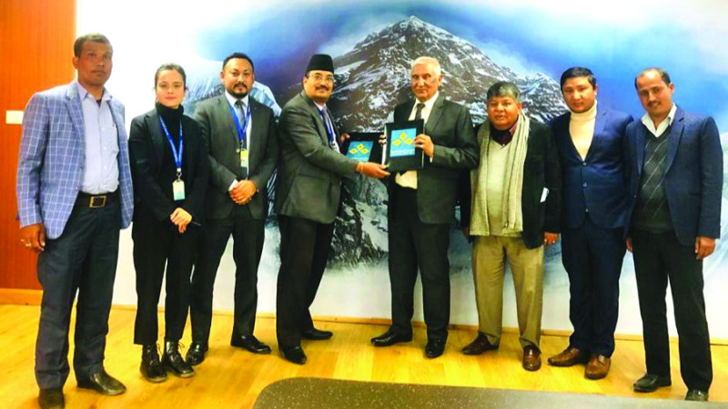 कुमारी बैंक र मेरिना इम्पेक्सबीच सम्झौता