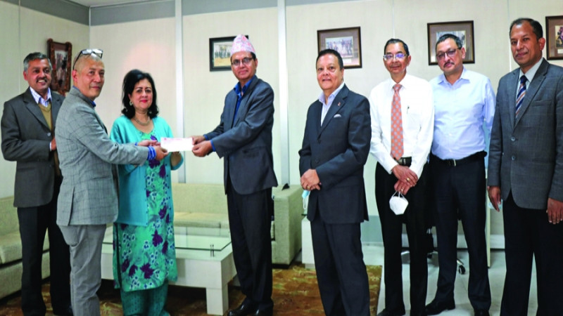 पाटन दरबार क्षेत्रको मन्दिर पुनर्निर्माणका लागि हिमालयन बैंकको सहयोग