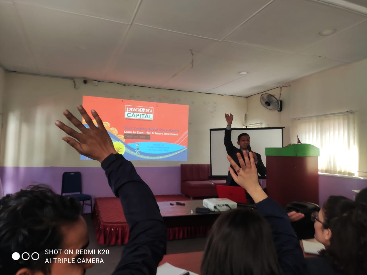 प्रभु क्यापिटलले मन्डिखाटारमा  दियो एक दिने शेयर बजार सम्बन्धी आधारभूत तालिम