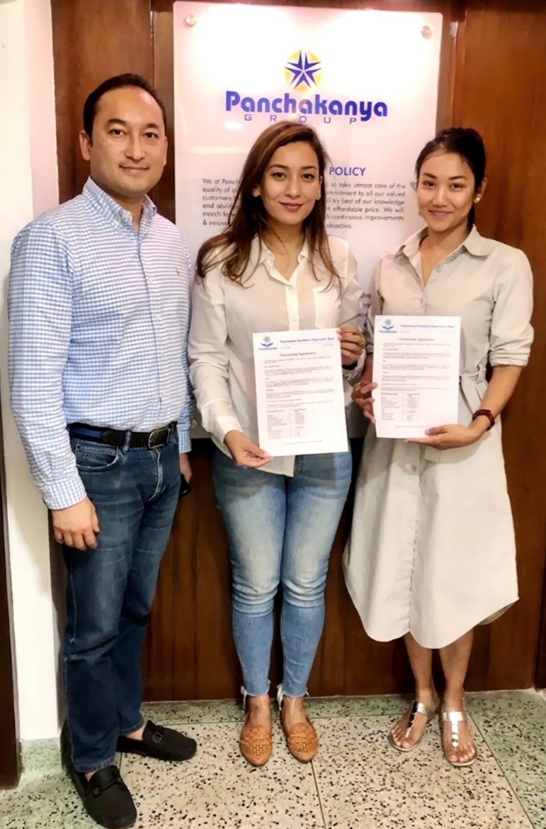 पञ्चकन्या फाउण्डेशन र अजिसबीच सम्झौता