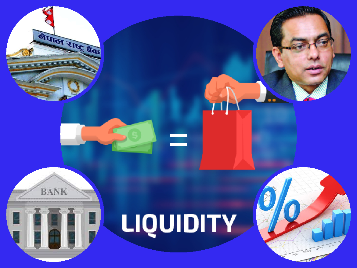 असारसम्म व्याजदरमा दवाव नपर्ने, व्याजदरलाई एकल विन्दुमा कायम राख्न कम्तिमा ३-४ सय अर्ब आवश्यक पर्ने