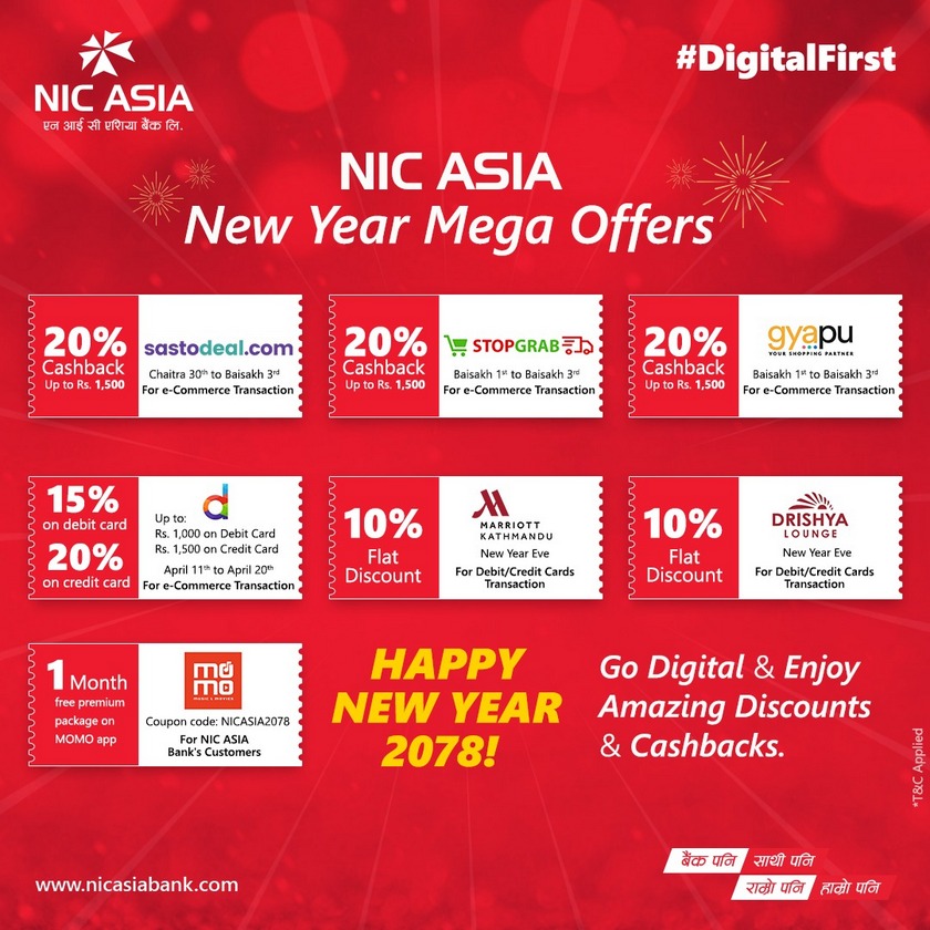 एनआईसी एशिया बैंक​को मोबाइल बैंकिङ्ग एपमा ‘कस्टुमर केयर’ सेवा उपलब्ध