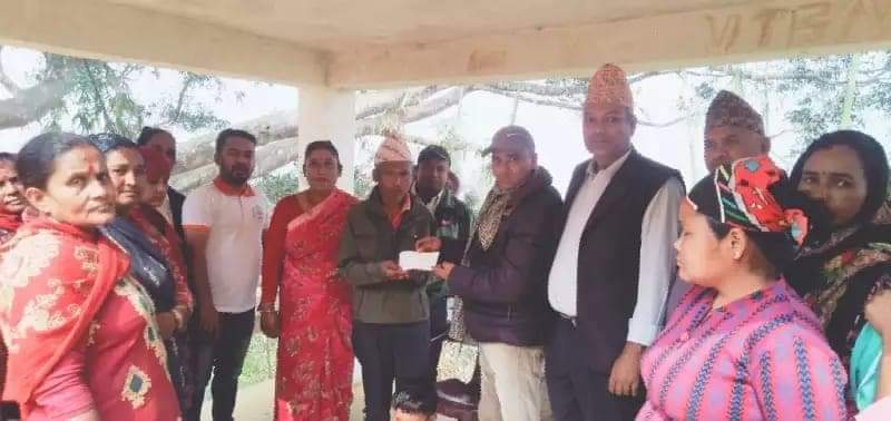 आरम्भ चौतारी लघुवित्तद्धारा राहत रकम हस्तान्तरण