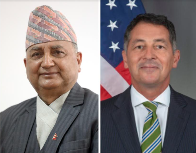 उपप्रधानमन्त्री र अमेरिकी राजदूतबीच संवादः अमेरिकाबाट अर्को साता स्वास्थ्य सामग्री आउने