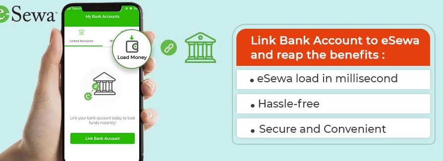 इसेवा एकाउन्टमा बैंक खाता सिधै लिंक गर्न सकिने, रकम लोड गर्न झनै सहज