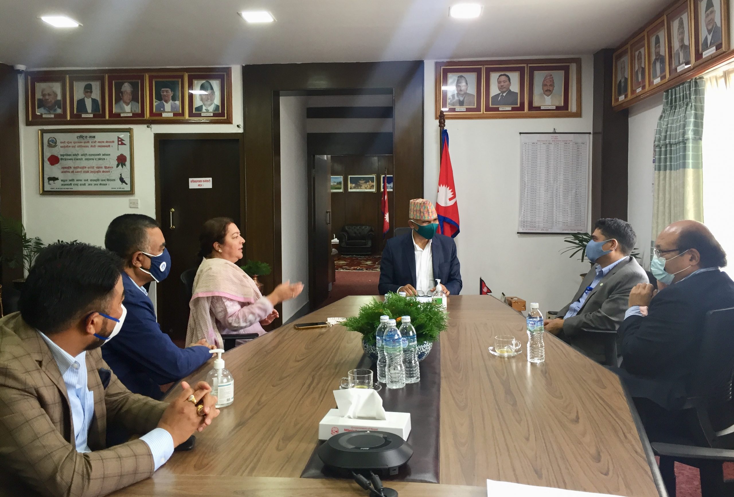 अर्थमन्त्री  पौडेलद्वारा सरकारले दिएका सुविधाबाट लाभान्वित हुन होटल तथा पर्यटन व्यवसायीहरुलाई आग्रह