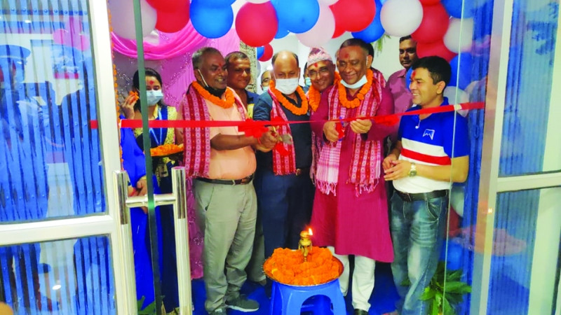 सिरहा बजारमा माछापुच्छ्रे बैंकको नयाँ शाखा विस्तार