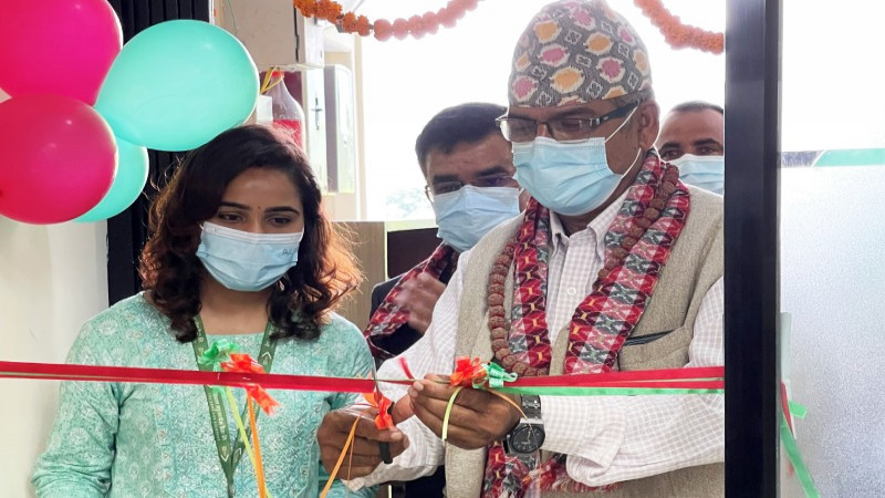 लेटाङ बजारमा नेपाल बंगलादेश बैंकको विस्तारित सेवा केन्द्र सञ्चालनमा