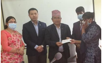 ज्योति लाइफद्धारा १० लाख ९४ हजार रुपैयाँ मृत्यु दाबी भुक्तानी