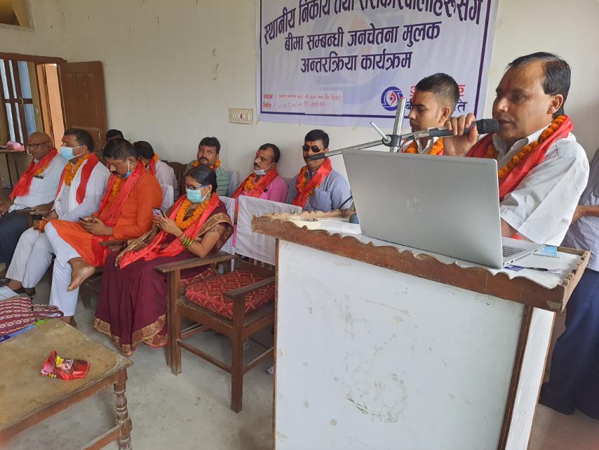 नागरिक हितका लागि बीमा नीति लागु गर्ने गौर नगरपालिकाका मेयर गुप्ताको प्रतिवद्धता