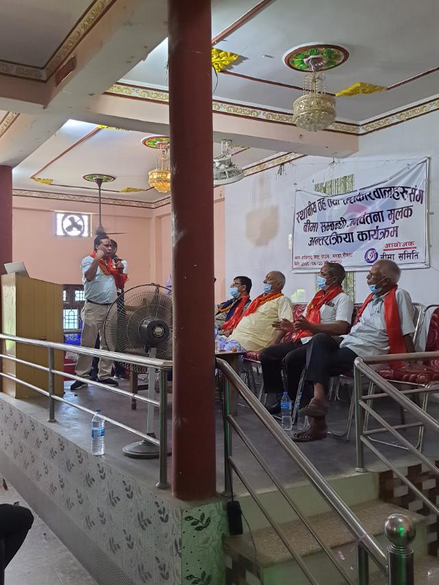 गरुडा नगरपालिकाले घर पास गर्दा बीमालाई अनिवार्य गराउने, छोरीको बीमाका लागि अभियान सुरु गर्ने