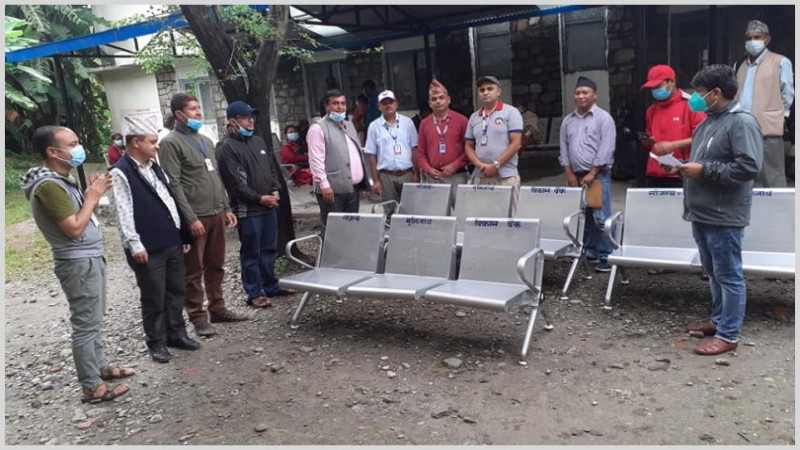 मुक्तिनाथ विकास बैंकद्धारा ५ विभिन्न सामाजिक कार्यमा आर्थिक सहयोग