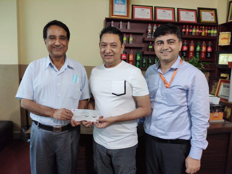 बाढीका कारण उद्योगमा क्षति, शिखर इन्स्योरेन्सद्धारा दावी भुक्तानी