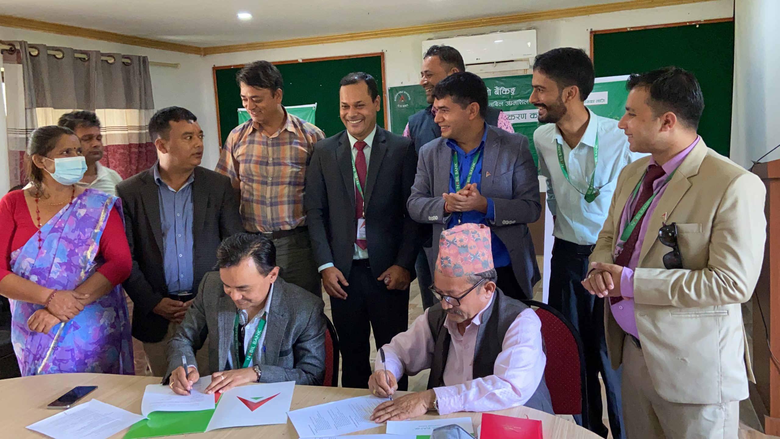 नबिल बैंक र गल्छी गाउँपालिकाबीच दिगो बैंकिङ्गको लागि साझेदारी