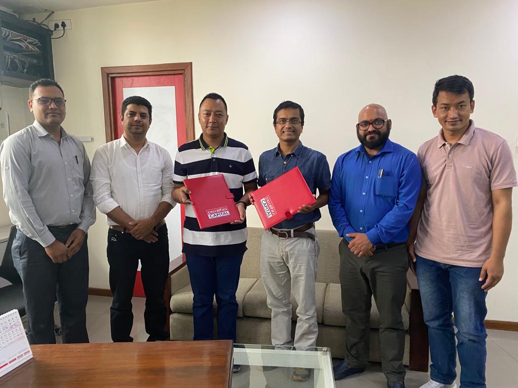 रिज लाईन ईनर्जीको शेयर निष्काशन तथा बिक्री प्रवन्धकमा प्रभु क्यापिटल नियुक्त