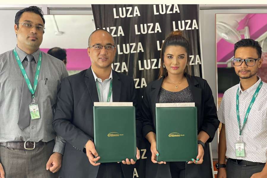 लुजा मेक अप स्टुडियोको सेवामा सिटिजन्स बैंकका ग्राहकले विशेष छुट पाउने