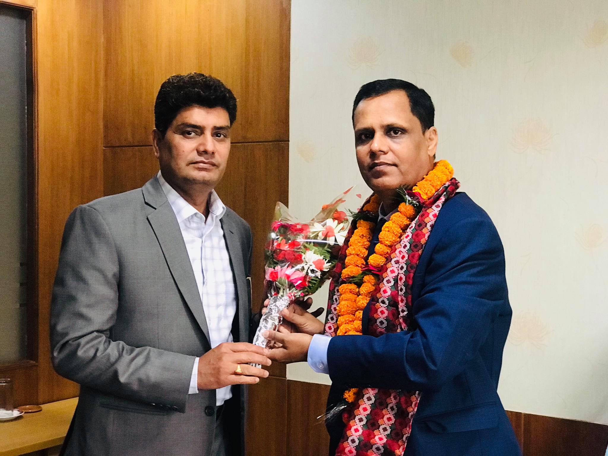 गुराँस लाइफका नव नियुक्त सिइओ विपिन कुमारले सम्हाले कार्यभार