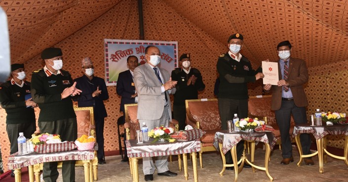 राष्ट्रिय बीमा संस्थान र सैनिक कल्याणकारी कोषबीच जीवन बीमा सेवा सम्झौता