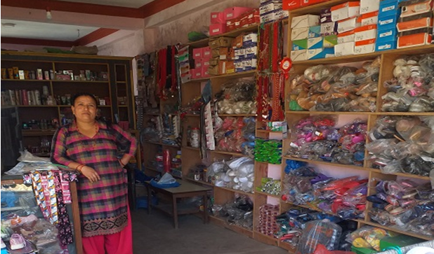 छाक टार्नै असहज अवस्थाकी अनुराधलाई ग्लोबल आइएमईको साथले बनायो सफल उद्यमी