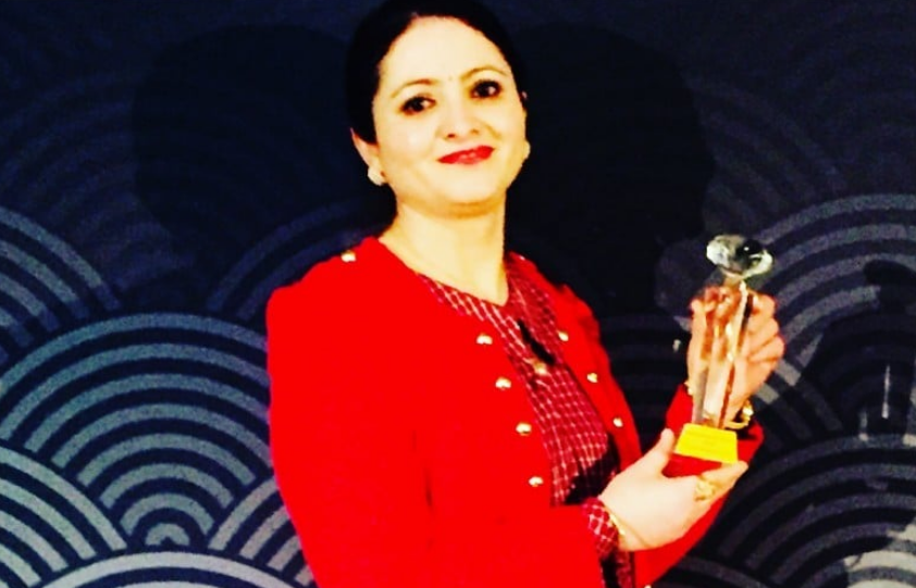 एनआरएन इन्फ्रास्ट्रक्चरकी सिइओ खतिवडा लिडिङ लाइट्स अफ एशिया उपाधिबाट सम्मानित
