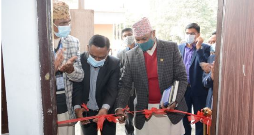 माछापुच्छे बैंकको मोबाइल लकर नारायणहिटी दरबार संग्रहालयमा