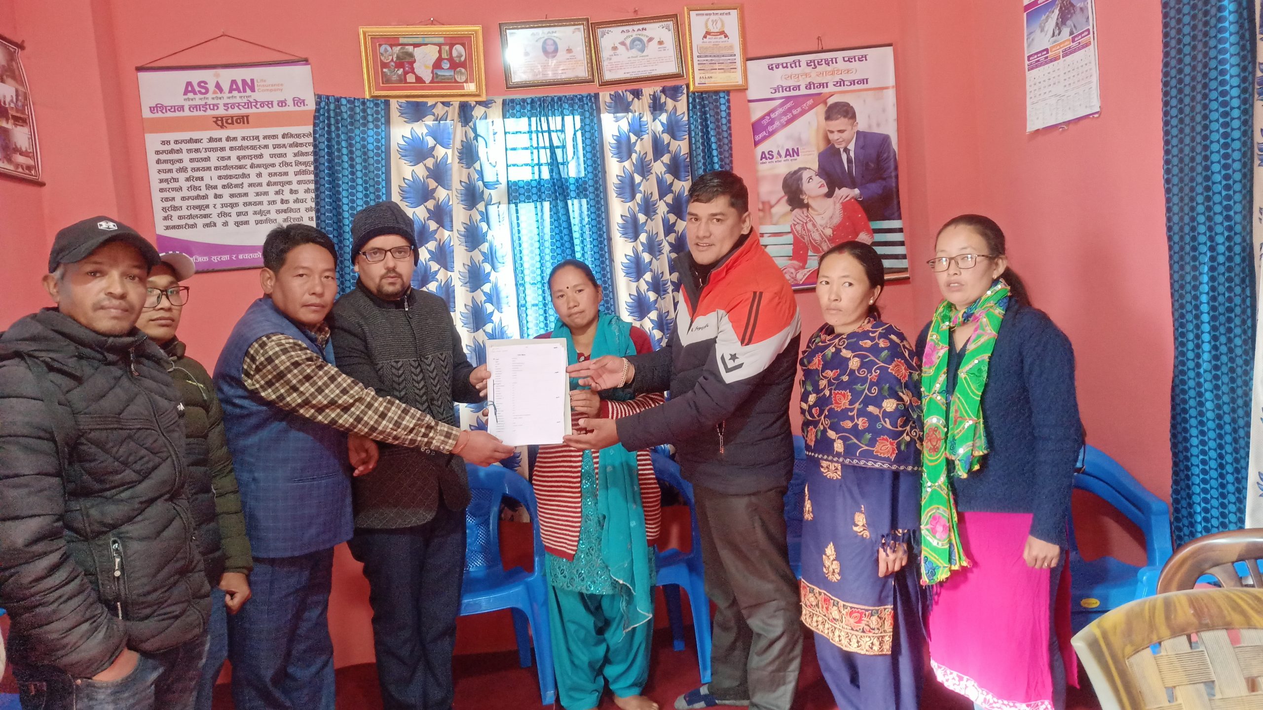 एशियन लाइफद्धारा १६ वर्षसम्म सपना श्रेष्ठको अभिभावकत्व ग्रहण