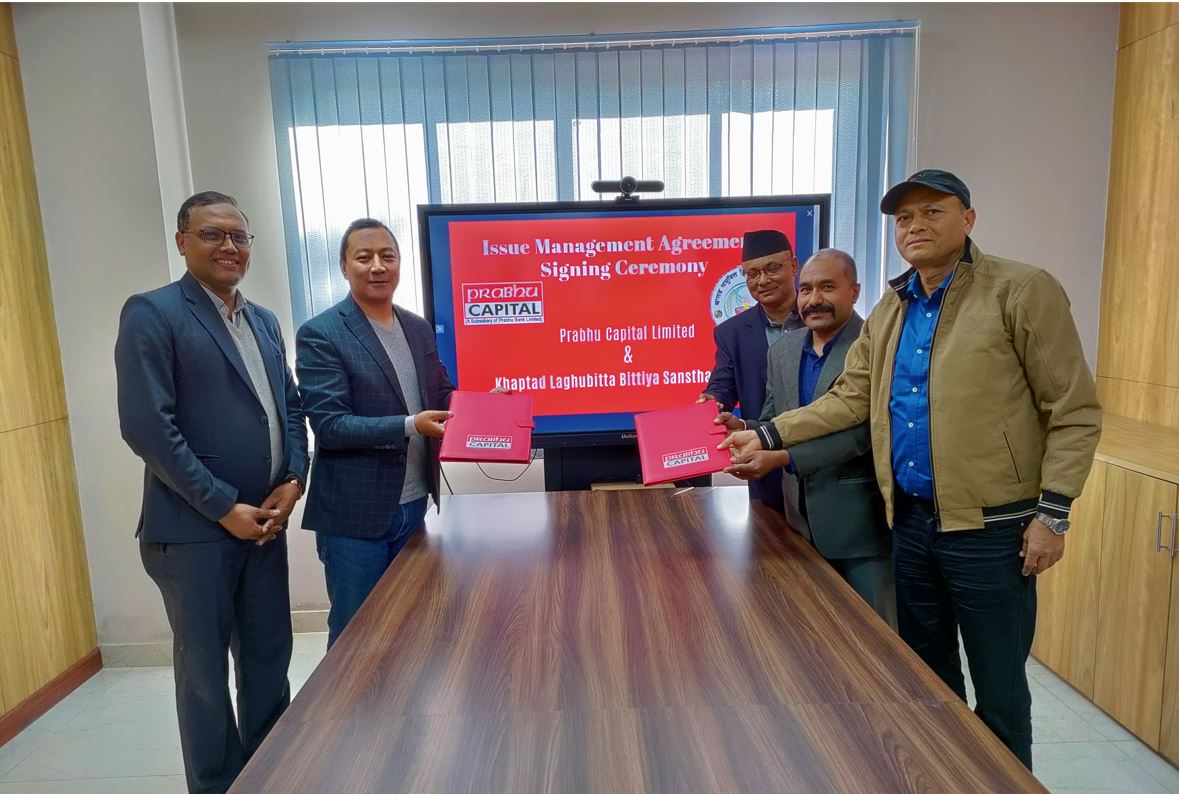 खप्तड लघुवित्तले एक लाख ३२ हजार कित्ता आइपिओ निष्काशन गर्ने, प्रभु क्यापिटल बिक्री प्रवन्धकमा नियुक्त