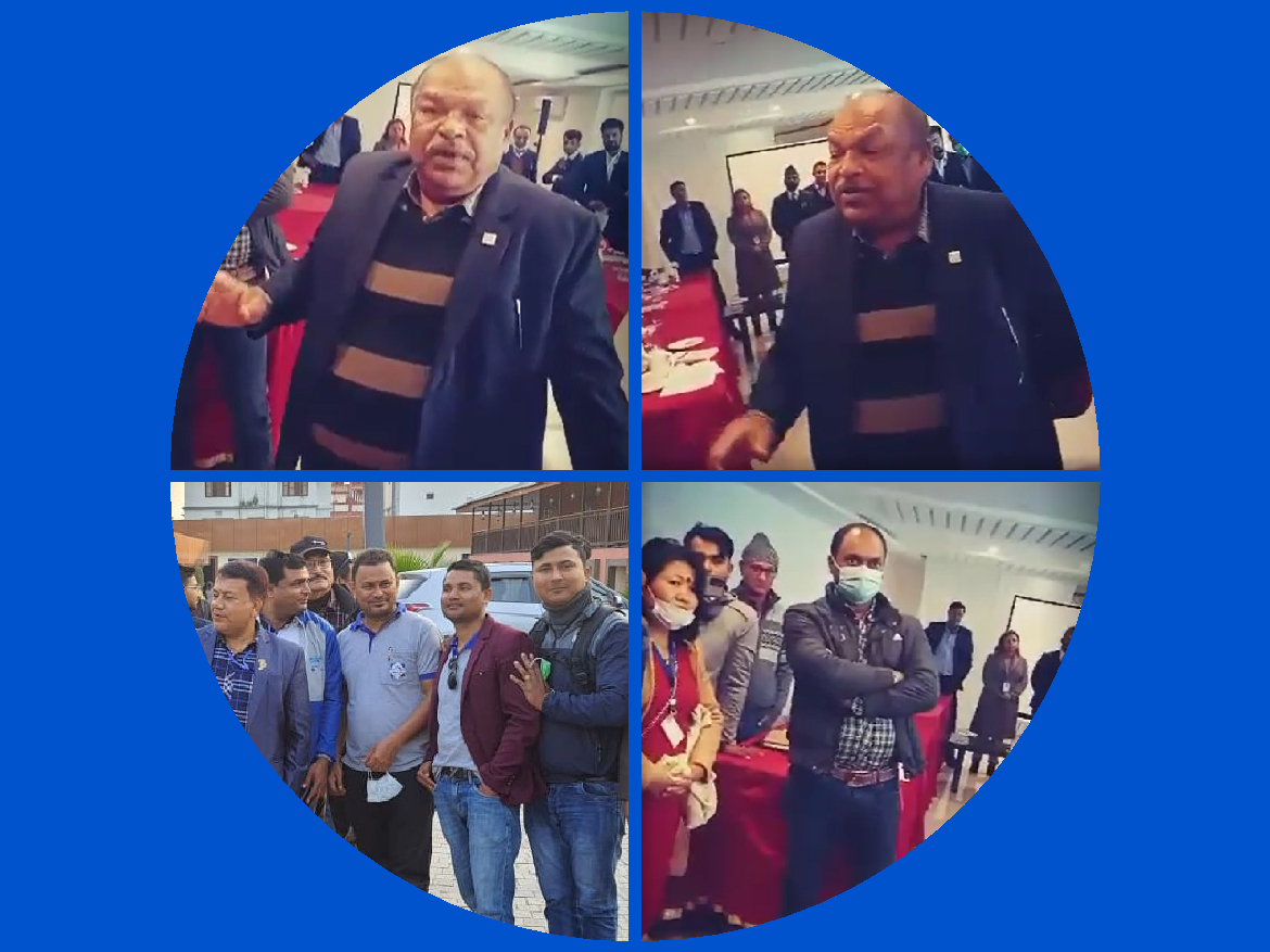 अभिकर्ताको अवरोध पछि नेपाल लाइफका सञ्चालक कार्यक्रम नै नगरी काठमाडौं फर्किए