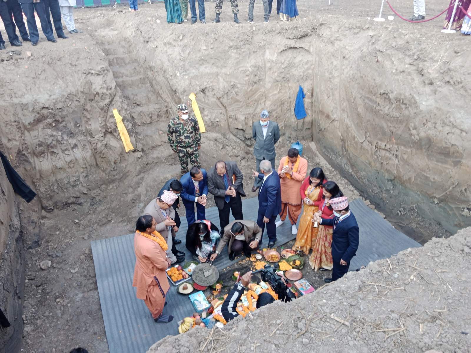 बीमा समितिको भवन शिलान्यास, पोलिसी जारी गर्दा २० पटक सोच्न अर्थमन्त्रीको निर्देशन