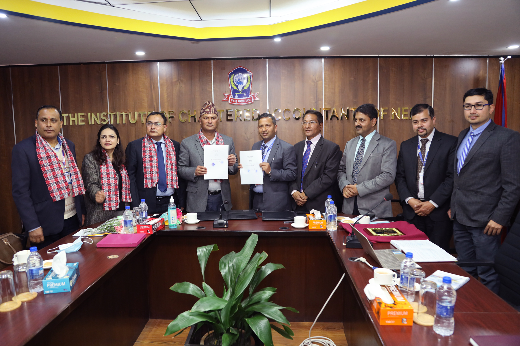 समिति र आइक्यानबीच सूचना आदान प्रदान एवम् पारस्परिक सहयोग सम्बन्धी सम्झौता