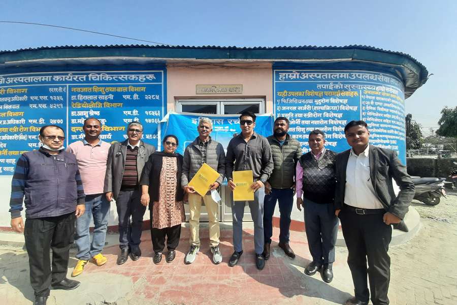 एनएमबि बैंकका ग्राहकले हाम्रो अस्पतालमा छुट पाउने