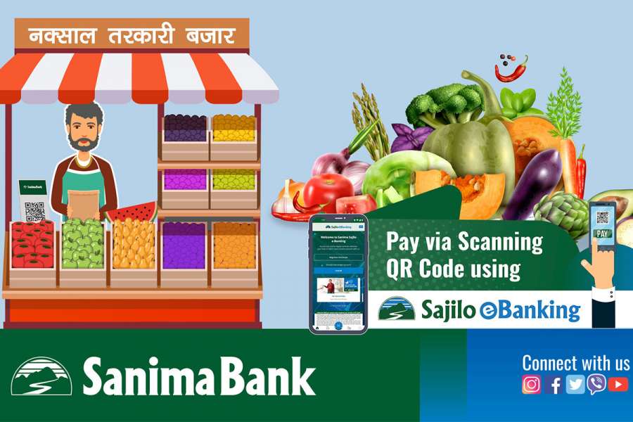 सानिमा बैंकले ल्यायो ई बैंकिङ्ग मार्फत भुक्तानी गर्दा क्यास ब्याकको अफर