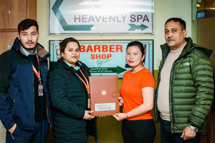 महालक्ष्मी विकास बैंकका ग्राहकले हेभन्ली स्पाको सेवामा छुट पाउने