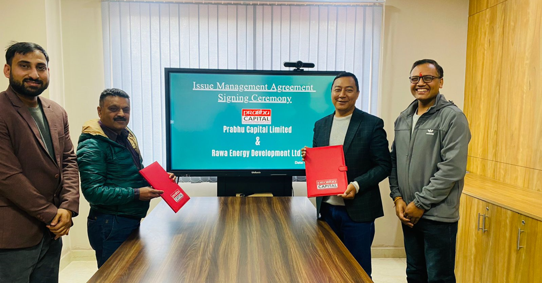 रावा इनर्जी डेभलपमेन्टको बिक्री प्रवन्धकमा प्रभु क्यापिटल, तीन लाख ९९ हजार कित्ता आइपिओ आउने