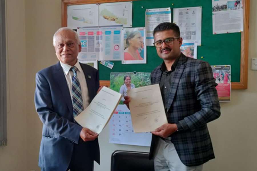 वित्तीय साक्षरता कार्यक्रम गर्न बैंक अफ काठमाण्डूको हेफर नेपालसँग सम्झौता