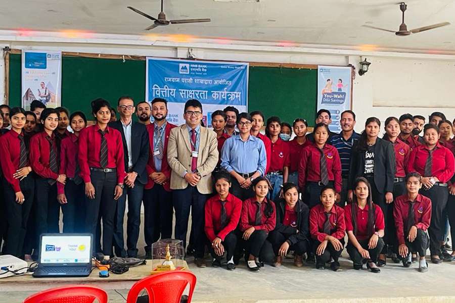 एनएमबि बैंकद्धारा परासी क्याम्पसमा वित्तीय साक्षरता कार्यक्रम सम्पन्न