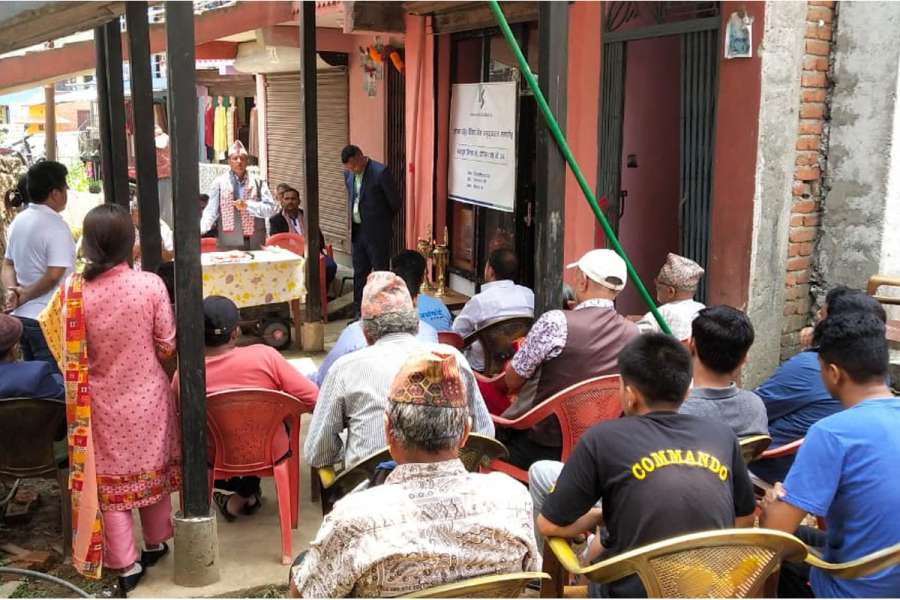 सोतीपसलमा कामना सेवा विकास बैंकको शाखा रहित बैंकिङ्ग सेवा सञ्चालन