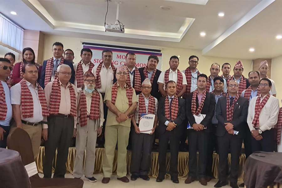 नेपाल बैंक र पूर्वाञ्चल विश्वविद्यालयबीच बैंकिङ्ग कारोवार सम्बन्धी सम्झौता