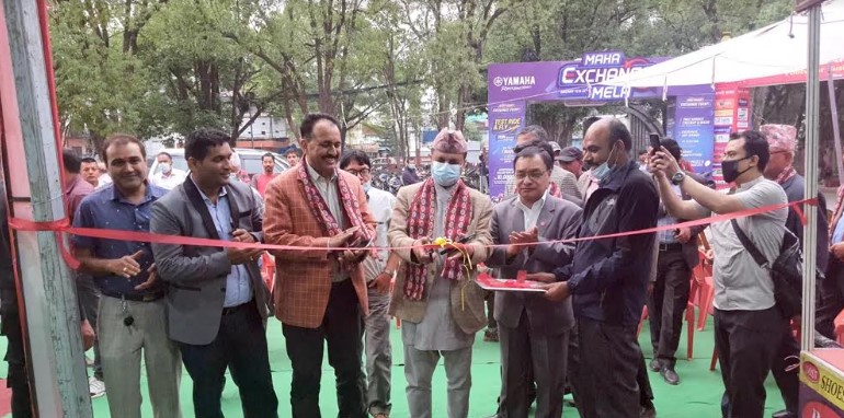 भृकुटी मण्डपमा जुत्ता चप्पल ब्यापार प्रवर्दन मेला २०७९ सुरु