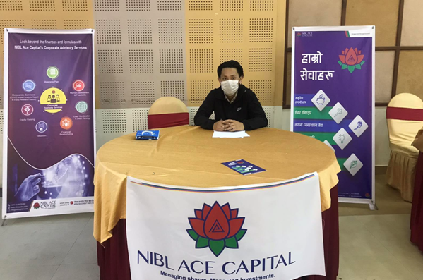 स्टार्टअप एण्ड आइडिया फेष्ट २०२२ मा एनआइबिएल एस क्यापिटलको सहभागिता